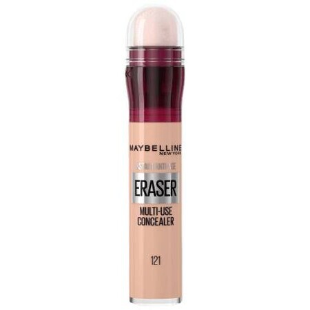 Maybelline New York Instant Anti Age Eraser concealer 121 Light Honey, 6.8 ml