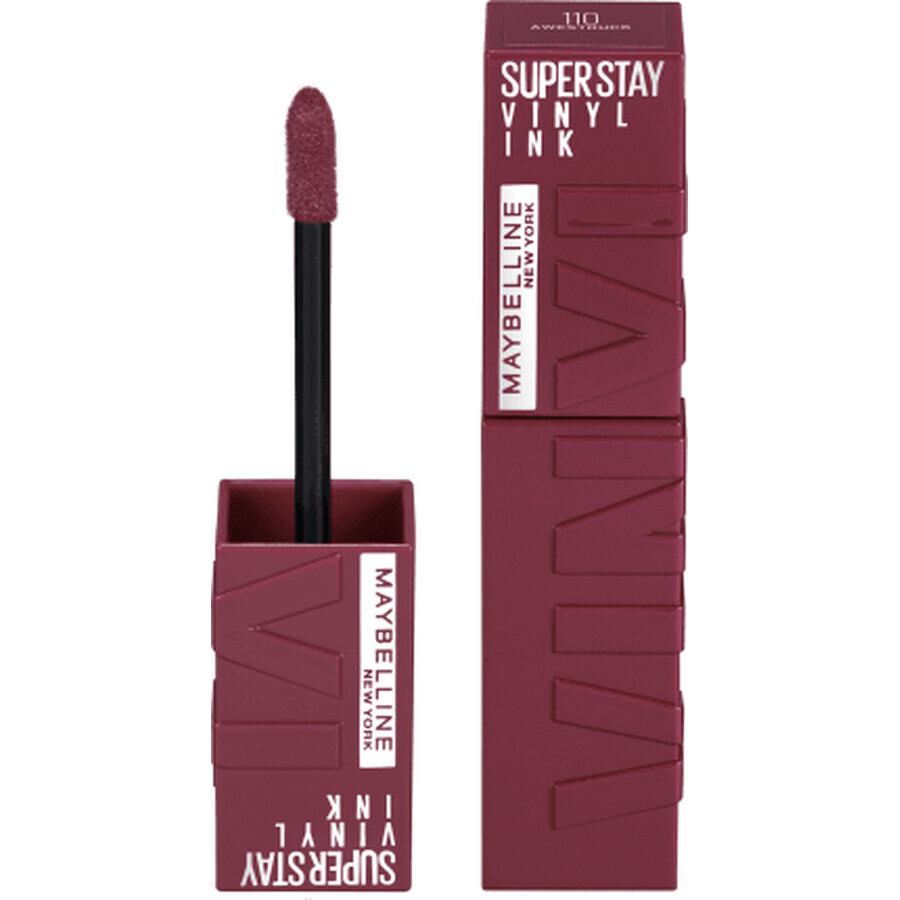 Maybelline New York Rossetto liquido vinilico superstay 110, 1 pz