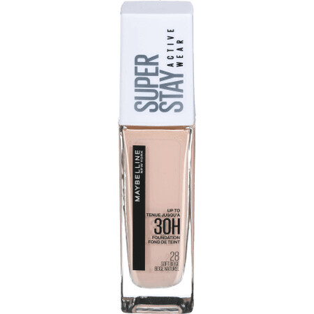 Maybelline New York SuperStay 30H Active Wear Foundation 28 Soft Beige, 30 ml