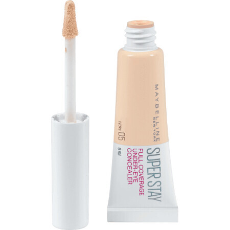 Maybelline New York SuperStay Corrector Líquido 05 Marfil, 6 ml