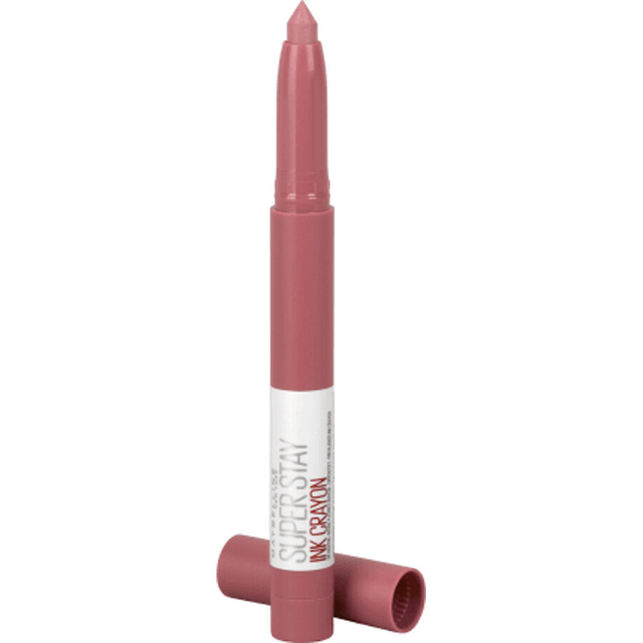 Maybelline New York SuperStay Ink Crayon Barra de labios 15 Lead the way, 1 ud.