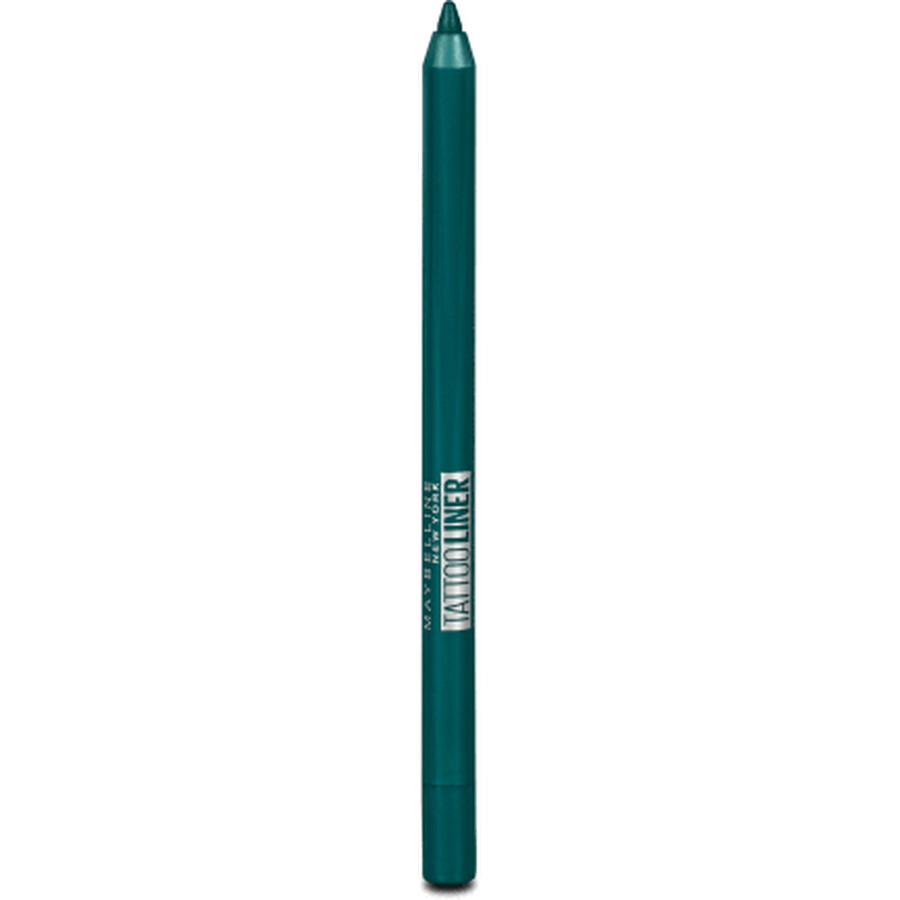 Maybelline New York Tattoo Liner Delineador de ojos 932 Verde intenso, 1,3 g