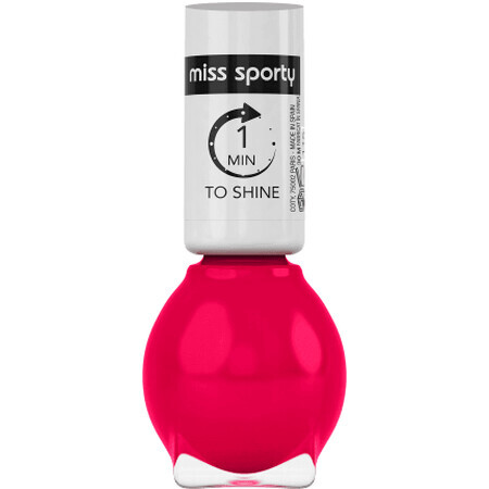 Esmalte de uñas Miss Sporty 1 Minute to Shine 123, 7 ml