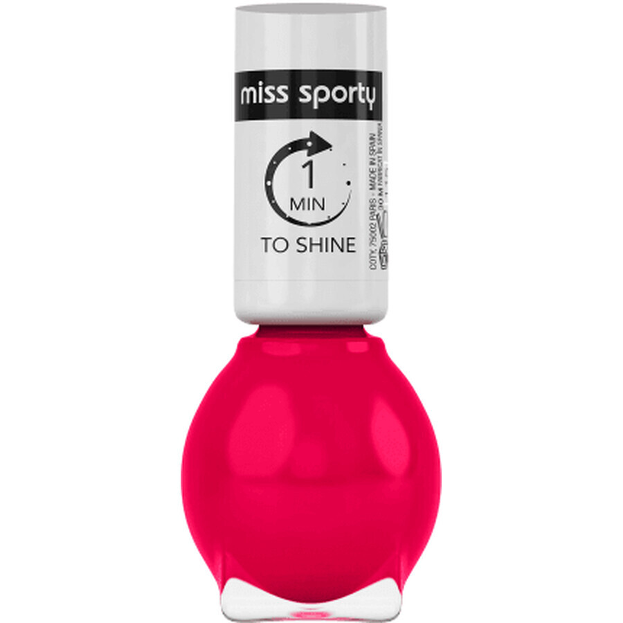 Esmalte de uñas Miss Sporty 1 Minute to Shine 123, 7 ml