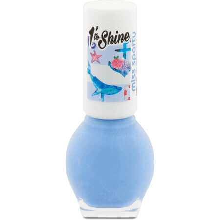 Miss Sporty 1 Minute to Shine Vernis à ongles 600 Sea Life, 7 ml