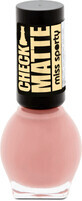 Miss Sporty Check Esmalte de u&#241;as mate 006 Su&#233;ter rosa, 7 ml