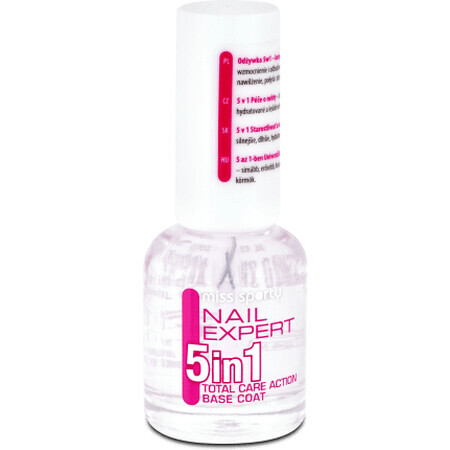 Miss Sporty Nail Expert Tratamiento de uñas 5 en 1, 8 ml