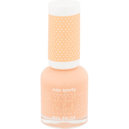 Esmalte de uñas Miss Sporty Naturally Perfect 009 Peachy Cream, 8 ml