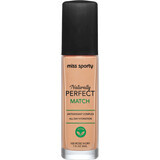 Miss Sporty Naturally Perfect Match Base de Maquillaje 100 Rose Ivory, 30 ml