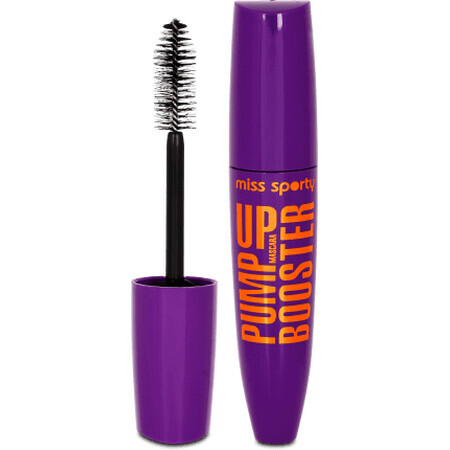 Miss Sporty Pump Up Booster Máscara de pestañas 001 Extra Black, 12 ml