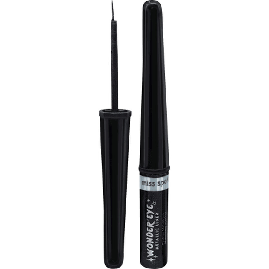 Miss Sporty Wonder'Eye Metallic Liner 004 Anthracite Lights, 3,5 ml