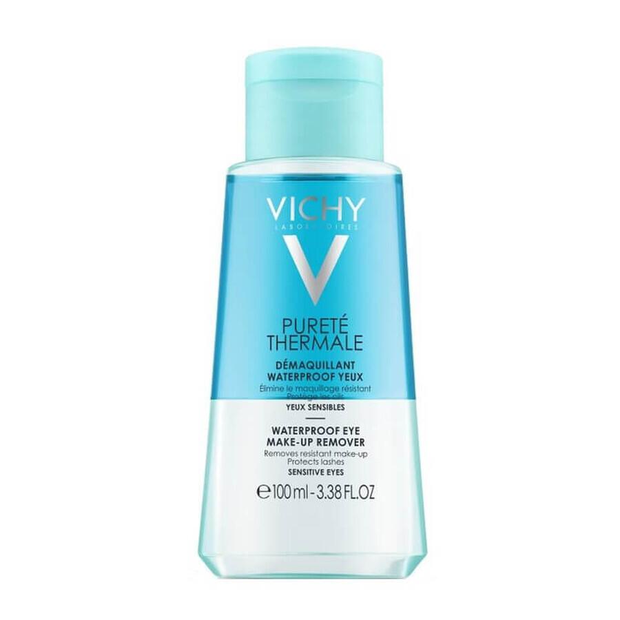 Vichy Purete Thermale - Struccante Waterproof Occhi Sensibili, 100ml