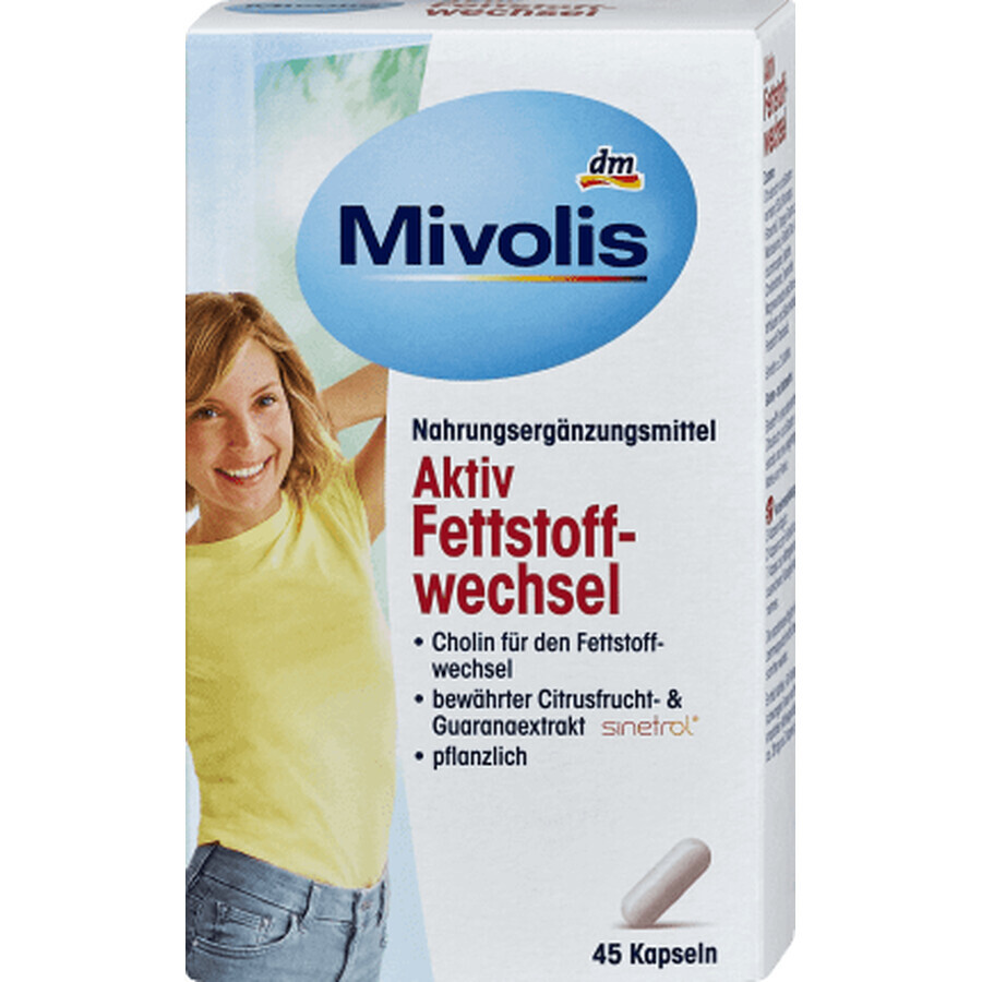 Mivolis Aktiv stofwisselingsstimulator, 45 stuks