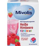 Mivolis Boisson chaude à la framboise pour enfants, 100 g