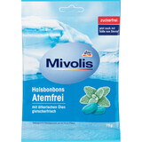 Mivolis Caramelos para la garganta Aliento Fresco, 75 g