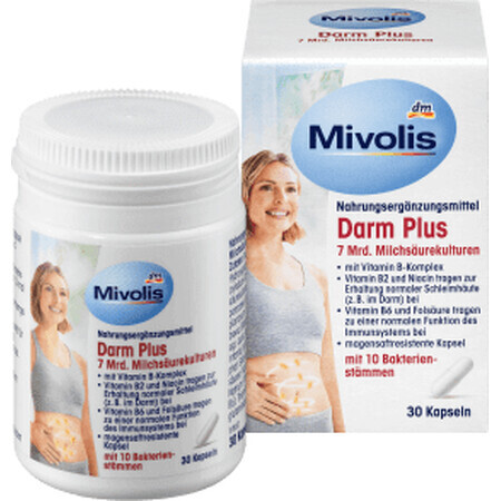 Mivolis Darm Plus, 30 Kapseln, 10 g