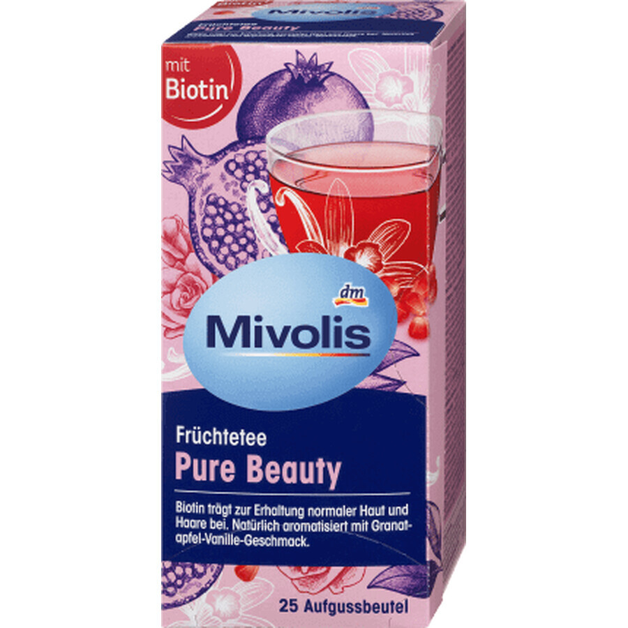 Pure Beauty Thé aux Fruits, 25 sachets, Mivolis