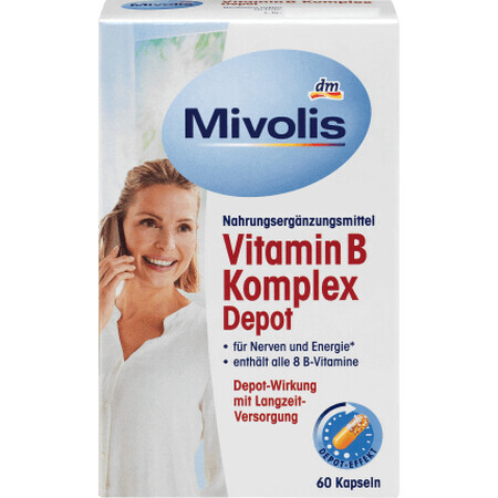 Mivolis Complejo Vitamínico B, 60 pcs