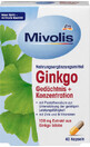 Mivolis P&#237;ldoras de Ginkgo para la memoria y la concentraci&#243;n, 40 unid.