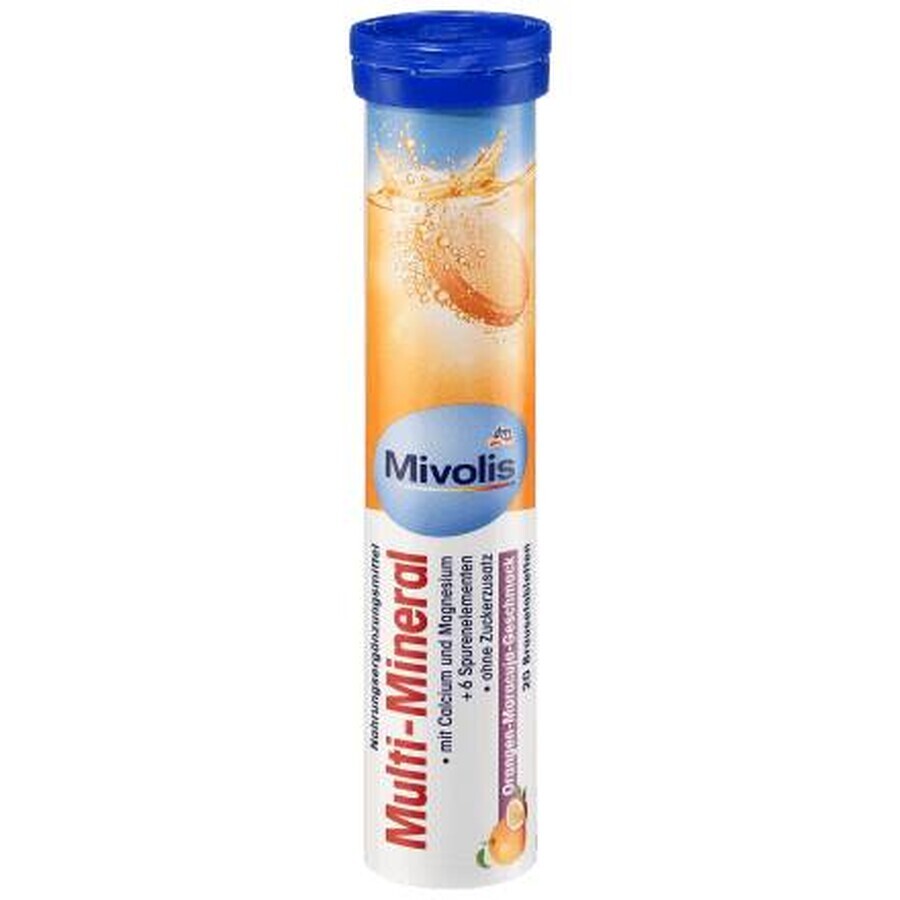 Mivolis Multiminerale tablete efervescente, 20 g, 20 tabl