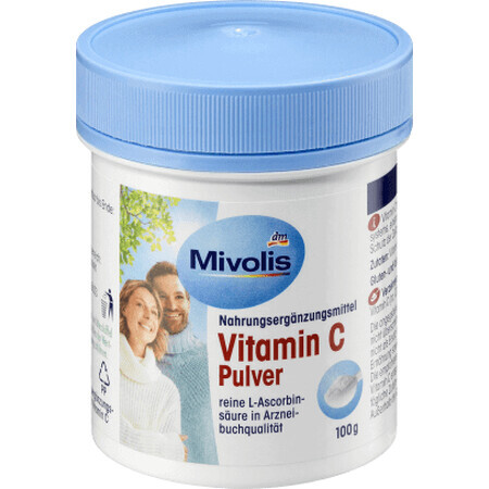 Mivolis Vitamine C en poudre, 100 g