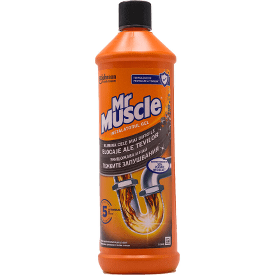 Mr Muscle Solución Antiespumante para Tuberías, 1 l