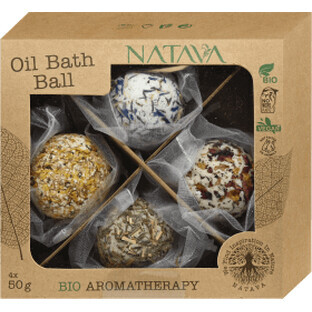 Natava Bath balls mix, 4 pcs