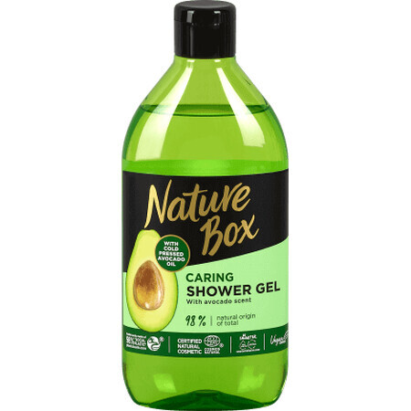 Nature Box Gel de Ducha Aguacate, 385 ml