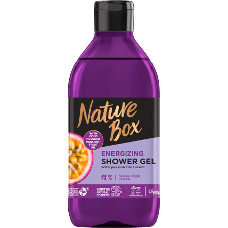 Nature Box Gel de Ducha Fruta de la Pasión, 385 ml