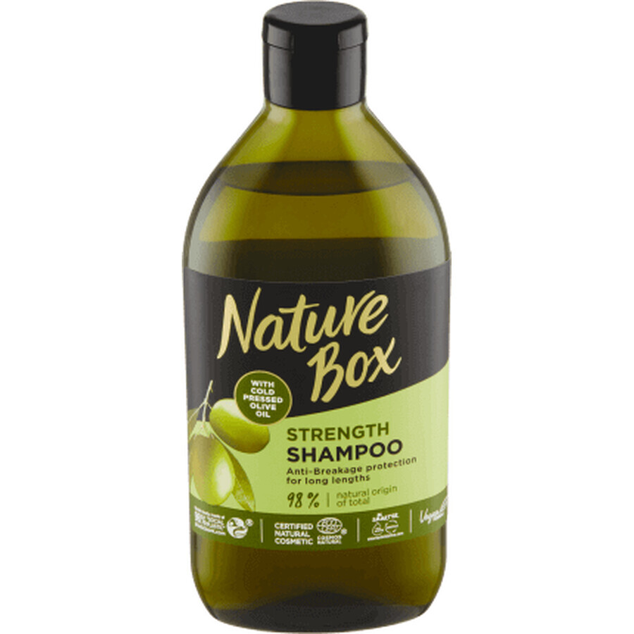 Nature Box Champú capilar con aceite de oliva, 385 ml