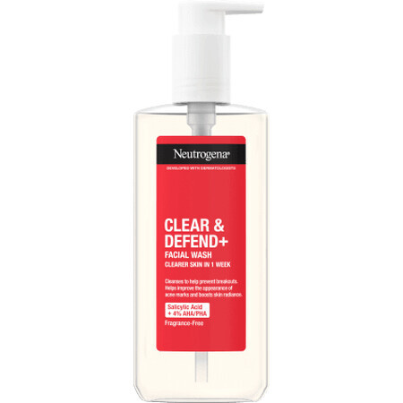 Neutrogena Gel Limpiador Prevención Acné, 200 ml