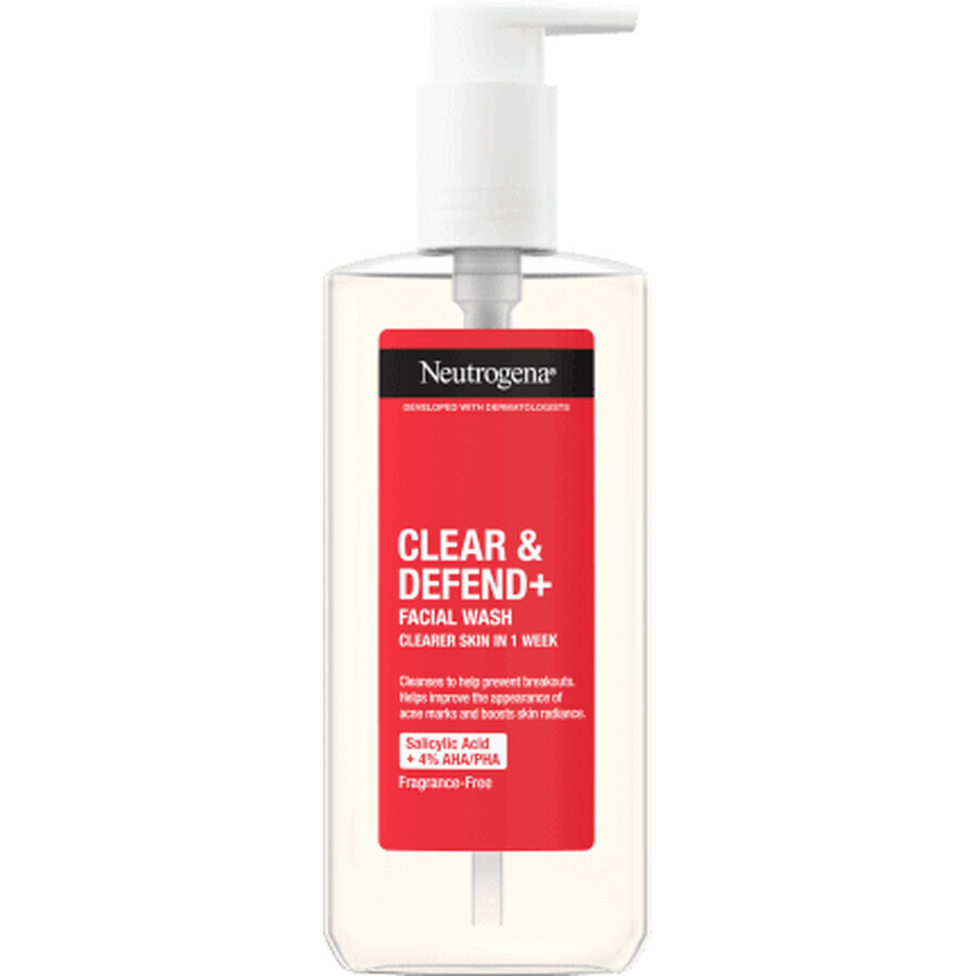 Neutrogena Gel Limpiador Prevención Acné, 200 ml