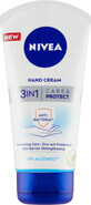 Crema de manos Nivea Care &amp;amp; Protect 3 en 1, 75 ml