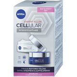 Nivea Cellular Filler Crema de Día + Cellular Filler Crema de Noche, 100 ml