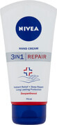 Nivea Crema de Manos Reparadora 3 en 1, 75 ml