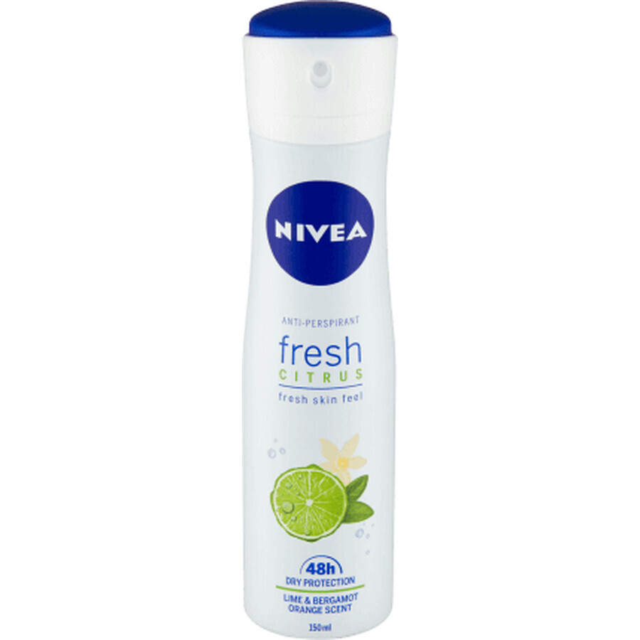 Nivea Deodorant spray fresh citrus ferm, 150 ml