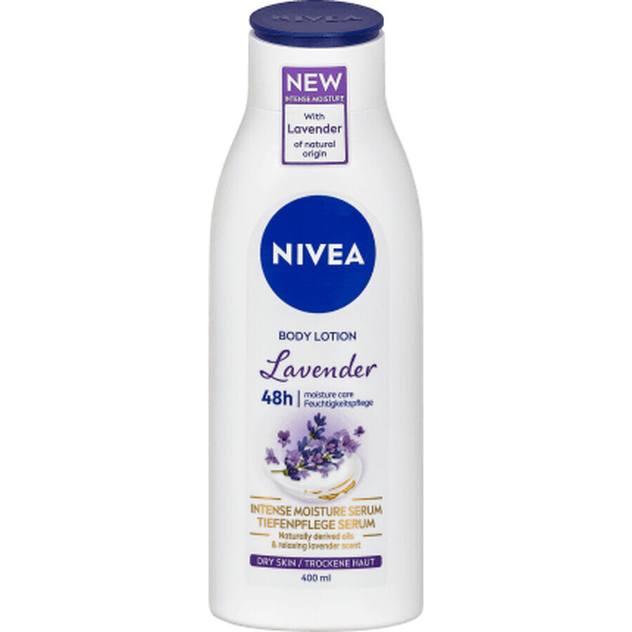 Nivea Loción Corporal Lavanda, 400 ml