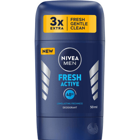 Nivea MEN Deodorant stick bărbati fresh actv, 50 ml