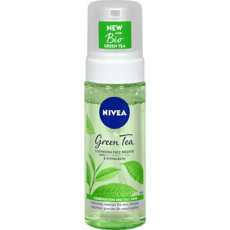 Nivea Spumă de curățare cu ceai verde, 150 ml