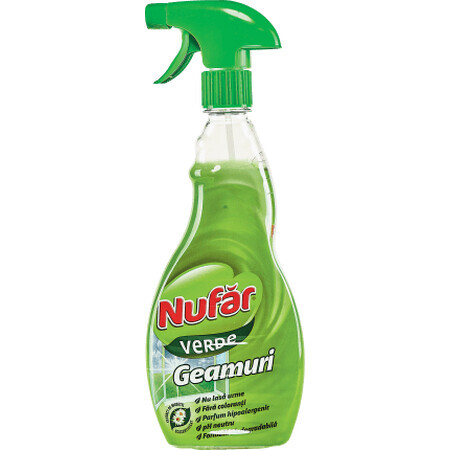 Nufar Nufar solutie verde pentru geamuri, 500 ml