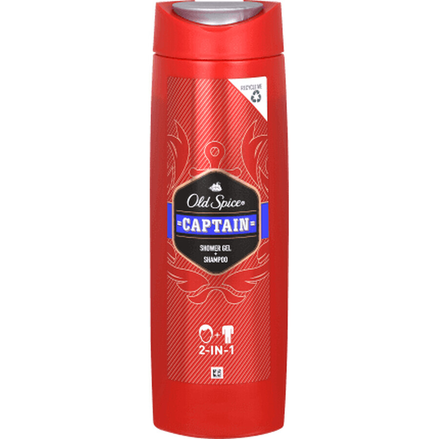 Old Spice Captain Douchegel, 400 ml