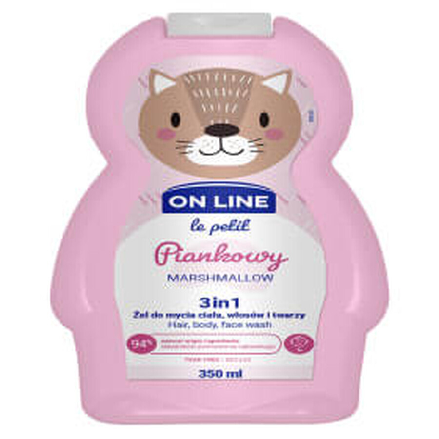 ON LINE le petit Baby Gel de Ducha 3en1 malvavisco, 350 ml