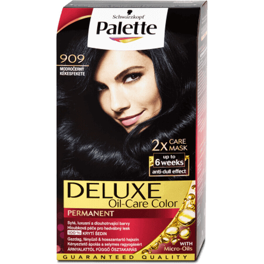 Palette Deluxe Permanent Paint 909/1-1 Schwarz-Bläulich-Blau, 1 Stück