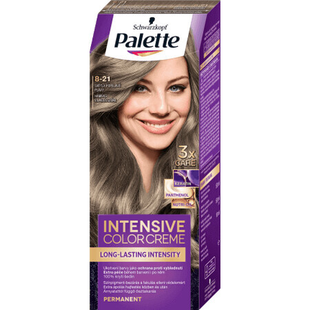 Palette Intensive Color Creme Tinte Permanente 8-1 Rubio Gris Claro, 1 ud.