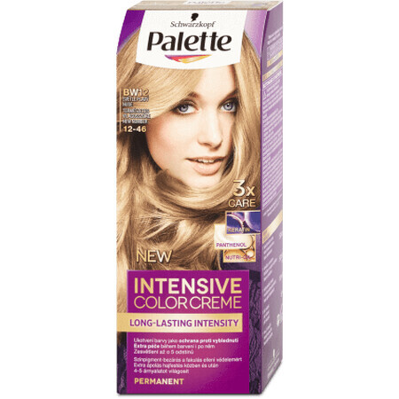 Palette Intensive Color Creme Tinte Permanente BW12 (12-46) Rubio Nude Abierto, 1 ud.