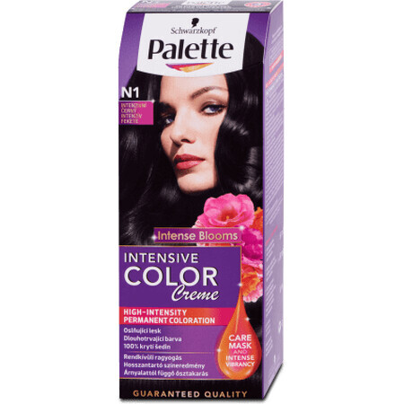 Palette Intensive Color Creme Pintura permanente N1 (1-0) Negro, 1 ud.