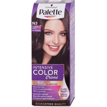 Paleta Color Intensivo Creme Color Permanente N3 (4-0) Marrón Medio, 1 ud.