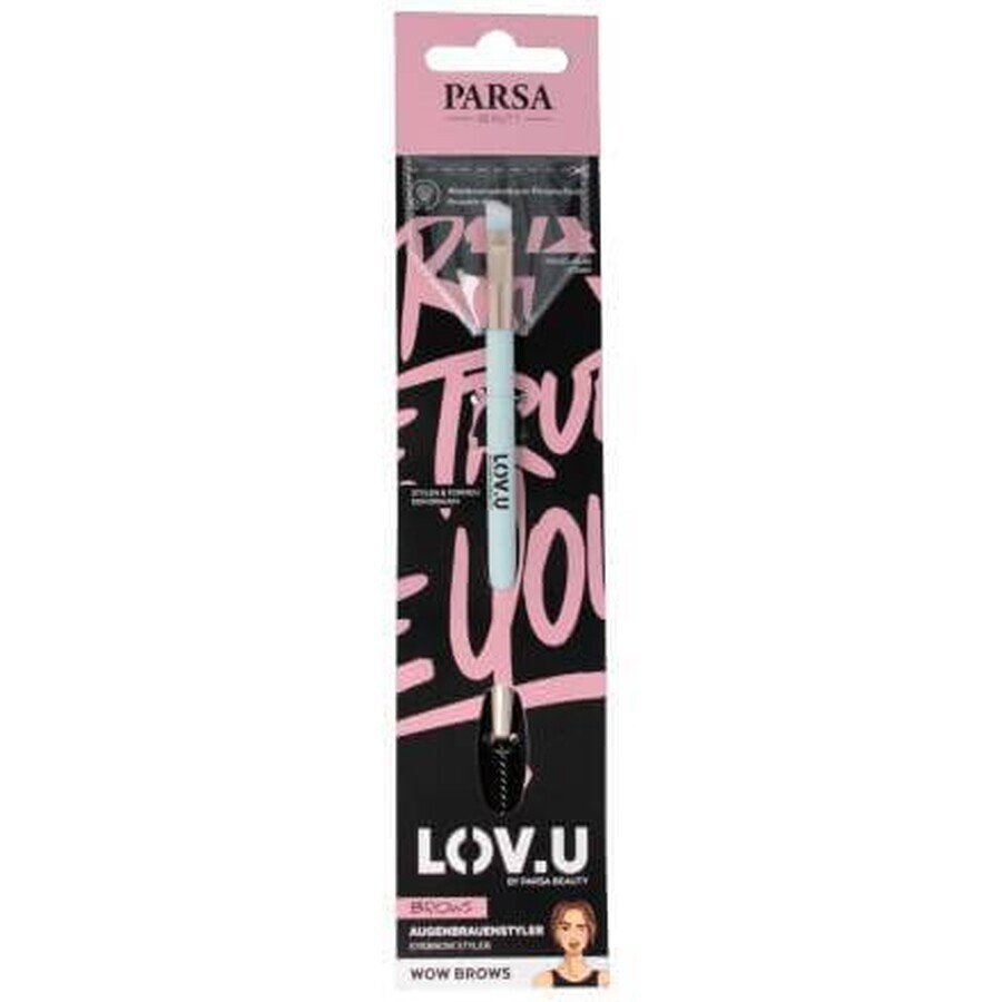 Parsa Beauty LOV.U Brosse à sourcils, 1 pièce