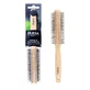 Parsa Beauty Perie de păr din lemn rotundă cu peri din plastic ,19mm, 1 buc
