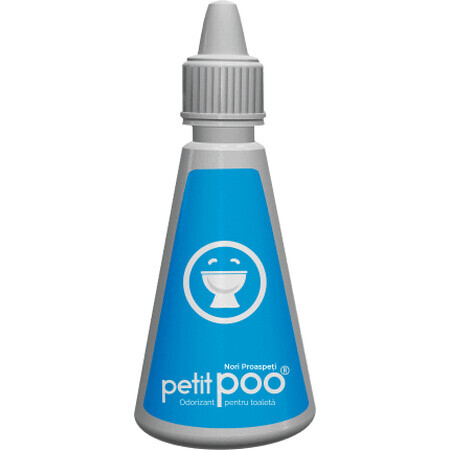 petit poo Odorizant toaletă picături nori proaspeți, 14 ml